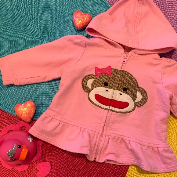 Baby Starters Other - Baby Starters Girl Pink Hoodie